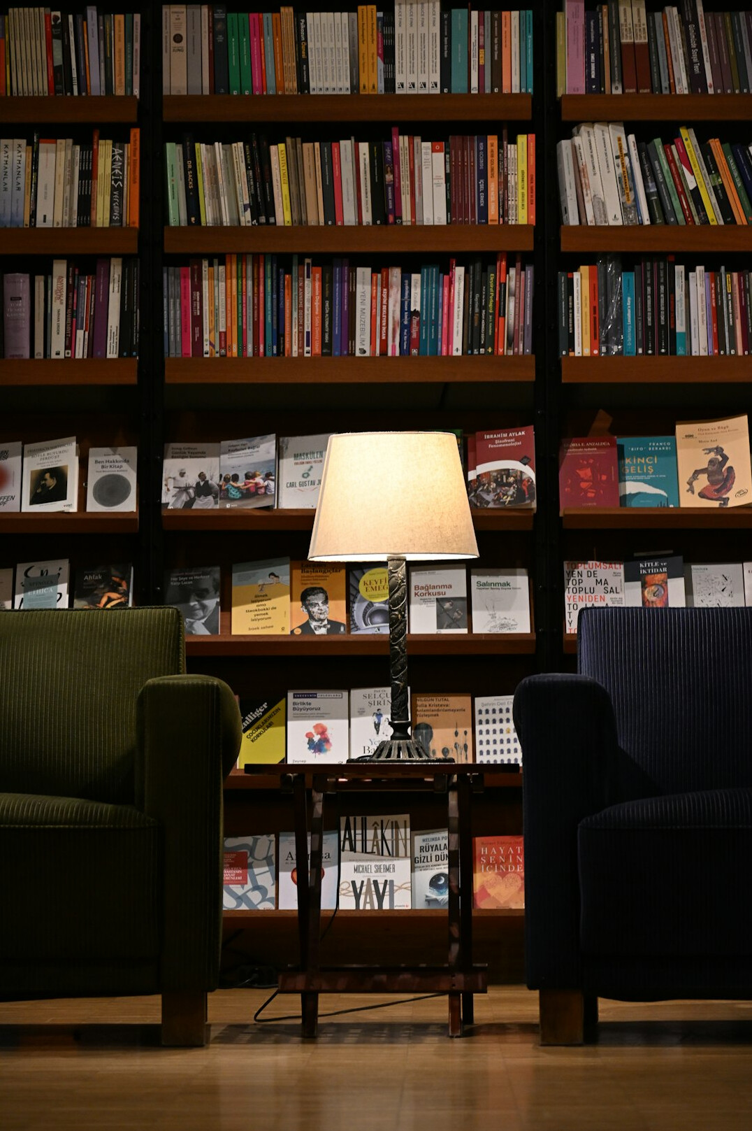cozy reading nook